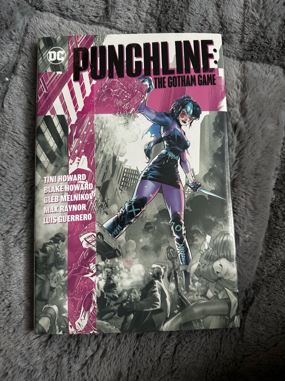 DC Comics Punchline: The Gotham Game Hardcover Graphic Novel Batman